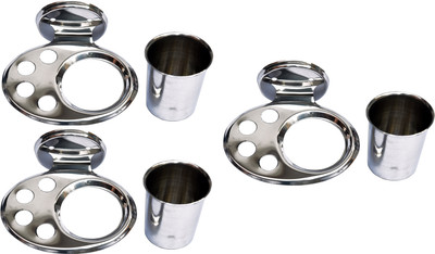 

SSS Stainless Steel Toothbrush Holder(Silver, Wall Mount)