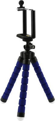 

Techlife Solutions Blue Flexible Mini Tripod Stand For Digital Camera & Mobile Phones - High Quality Tripod(Blue, Supports Up to 500 g)