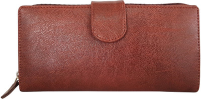 

Toteteca Bag Works Women Casual Maroon Artificial Leather Wallet(10 Card Slots)