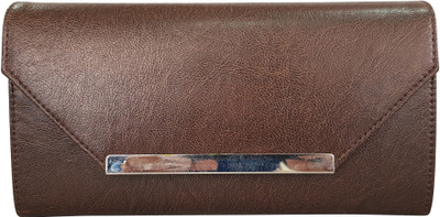 

Toteteca Bag Works Women Casual Brown Artificial Leather Wallet(10 Card Slots)