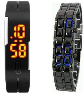 lavishable LED Band And Chain Combo Watch - For Men & Women Watch - For Men & Women Watch  - For Men   Watches  (Lavishable)