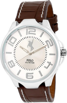 

POLO HUNTER Silver Formal Collection Elgenat Watch - For Men