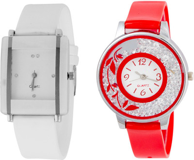 View Keepkart Glory Classic Stylish Beautiful And Attractive PU Strap Multicolour 026 Analouge Watch For Women And Girls Watch  - For Women Wrist Watches Price Online(Keepkart)