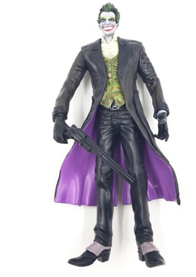 

24x7 7 Inches The Dark Knight Joker Heath Ledger Action Figure ~Very Highly Detailed~ Holding A Gun ~Suicide Squad- Batman - Villian(Multicolor)