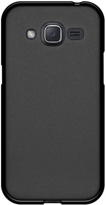 S-Fancy Back Cover for Samsung Galaxy J2 - 2016(Black, Silicon)