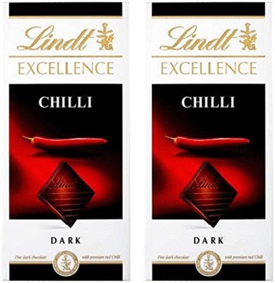 

Lindt Chilli Intense Bars(Pack of 2, 200 g)