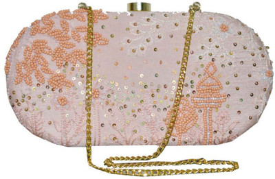 

Falah Party Pink Clutch