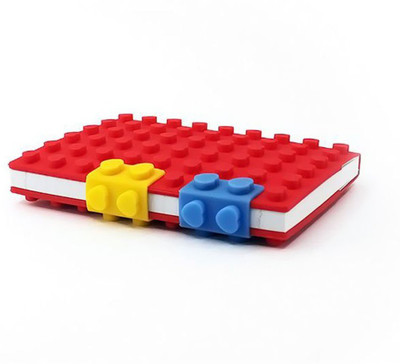 

Shopkooky Regular Diary(Pack of 2 Cute Creative Attractive Lego Diary Memo Pad With Two Lego Locks Straps Random Color, Multicolor, Pack of 2)