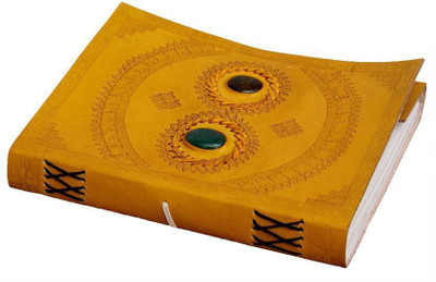 iHandikart A4 Diary(Handmade Paper, Yellow)