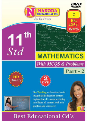 

Nakoda Educational DVDs Mathematics part 2 For Standard 11 Maharashtra Board(DVD)