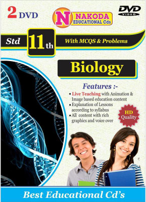 

Nakoda Educational DVDs Biology For Standard 11 Maharashtra Board(DVD)