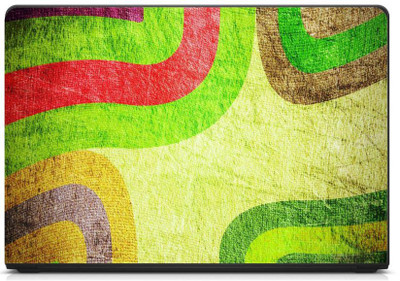 

Anweshas Printed on 3M Vinyl, Premium Quality, HD, UV Printed, Laminated, Bubble Free, Scratchproof, Washable, Easy to Install Laptop Skin/Sticker/Vinyl/Cover for 13.1, 13.3, 14.1, 14.4, 15.1, 15.6 inches (MultiAbstractGreen) vinyl Laptop Decal 15.6