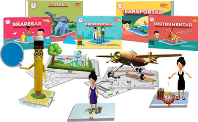 

scifikids PACK OF 5 Augmented Reality Educational Kits(Multicolor)
