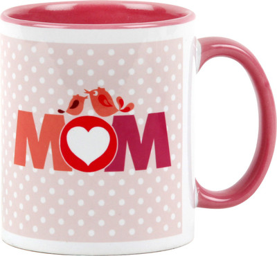 

Floweraura Walking Miracle Ceramic Mug(350 ml), Multicolor