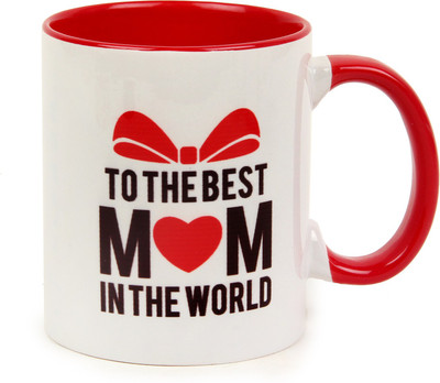 

Floweraura My Amazing Mom Ceramic Mug(350 ml), Multicolor