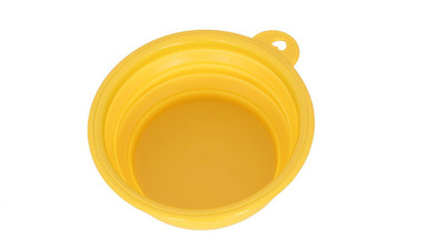 

SRI Round Silicone Pet Bowl(700 ml Yellow)