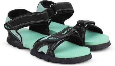 

Spinn Women grey sea green Sports Sandals