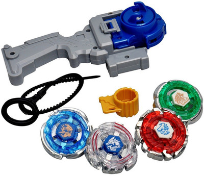 

Tingoking Tingoking Beyblades Metal Fighter Fury with Metal Fight Ring and Handle Launcher(Multicolor)
