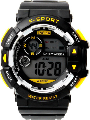 

Elios Lasika Multifunction Digital Watch, EL-H-9006-Yellow Watch - For Boys