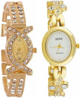 peter india stylish x and benz Watch  - For Girls   Watches  (peter india)