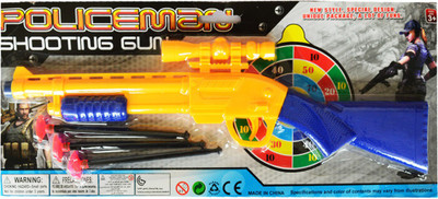 

Toys Factory Kids Policeman Shooting Gun-2(Yellow, Blue)