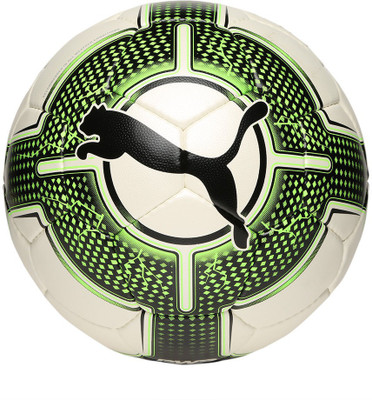 

Puma evoPOWER 4.3 Club (IMS Appr) Football - Size: (Pack of 1, White, White-green gecko-black