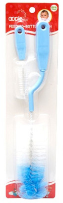 

Apple Baby Rotarty Bottle Brush(Blue)