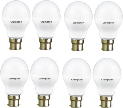 

Crompton 7 W Standard B22 LED Bulb(Yellow, Pack of 8)