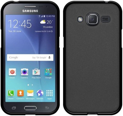 S-Gripline Back Cover for SAMSUNG Galaxy J2(Black, Silicon)