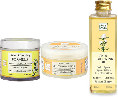 

Auravedic Skin Lightening Essentials(Set of 2)
