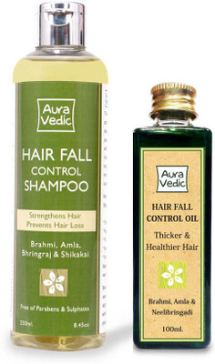 

Auravedic Hair Fall Control Treatment Care(Set of 2)