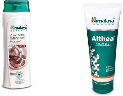 

Himalaya coca butter intensive body lotion, althea cream(Set of 2)