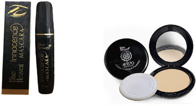 

Blue Heaven innocence mascara with artisto compact powder(Set of 2)
