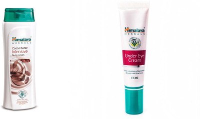 

Himalaya coca butter intensive body lotion, under eye cream(Set of 2)