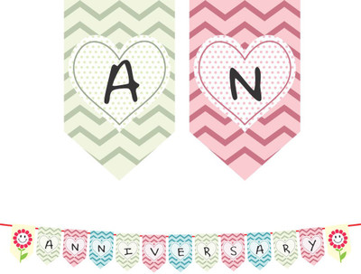 

Paper Magic Multicolor Anniversary Paper Frill - 1 Pack of 5 Frills - 5