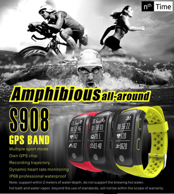 

Nth Time AheadStrong Fitness Band(Red, Black, Yellow, Pack of 1), Black;green;red