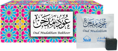 

Dukhni Oud Mudakhan Bakhoor (Large) Fresh Agarbattis(28 Units)
