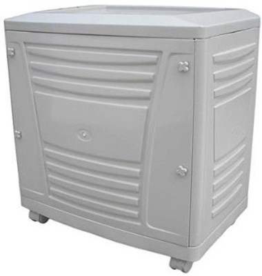 

jindal Jindal B2 inverter Trolley(NO BACK DOOR) Trolley for Inverter and Battery(Grey, White)