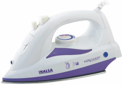Inalsa Hercules Steam Iron(White, Purple) available at flipkart for Rs.899