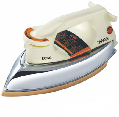 Inalsa Coral 1000 W Dry Iron(Opal White) Inalsa Coral 1000 W Dry Iron(Opal White)