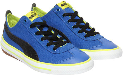 

Puma Boys & Girls Lace Sneakers(Blue, Lapis blue nrgy yellow puma black