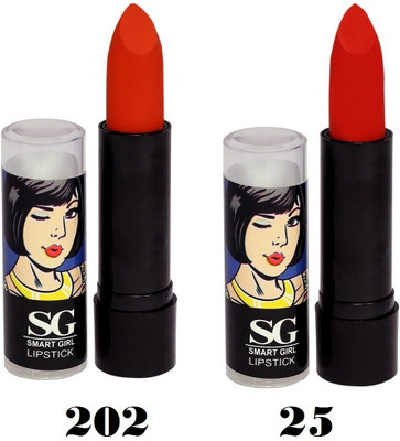 

Amura Smart Girl LipStick Set of 2(202,25, 4.5 g)