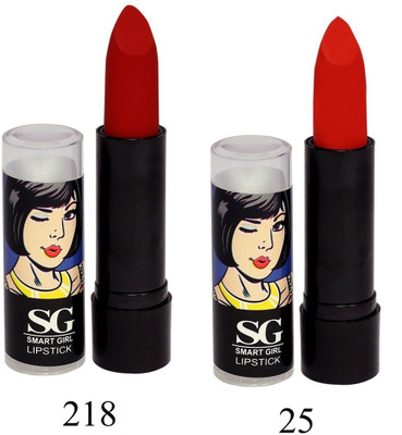 

Amura Smart Girl LipStick Set of 2(218,25, 4.5 g)