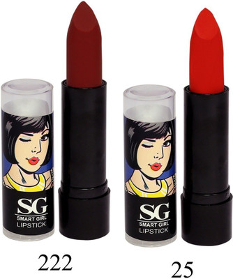 

Amura Smart Girl LipStick Set of 2(222,25, 4.5 g)