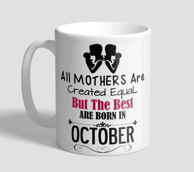

The mugs Mom Oct Ceramic Mug(300 ml), White