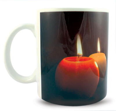 

JUVIXBUY Diwali Printed Coffee Ceramic Mug(325 ml), Multicolor