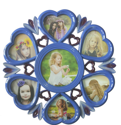 

ME Decor Generic Photo Frame(Light Blue, 7 Photos)