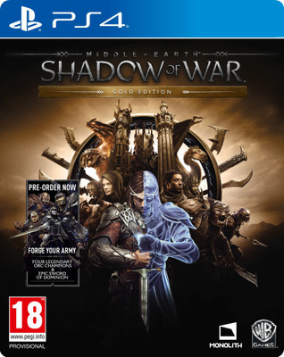 

Middle-earth: Shadow of War (Gold Edition)(Game and Expansion Pack, for PS4)