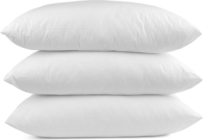 Soft Touch Polyester Fibre Solid Bed/Sleeping Pillow Pack of 3(White) Soft Touch Polyester Fibre Solid Bed/Sleeping Pillow Pack of 3(White)