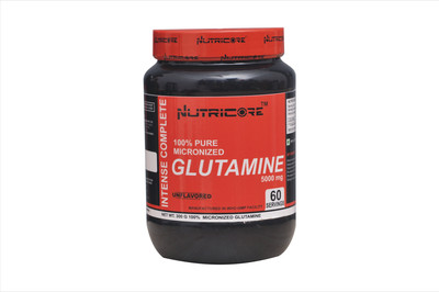 

Nutricore 100% Gold Standard Glutamine(300 g, Unflavored)